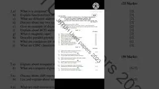 COA CSE 2-1 JNTUH R18 old question paper
