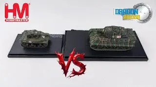 M5 Stuart vs King Tiger, Size Comparison!, 1:72 Scale Diecast Model Reviews