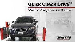 &ldquo;Quadruple&rdquo; Alignment and Tire Sales With the Quick Check&reg; Drive Unmanned Inspection System