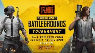 🔥 2v2 TDM Semi Final Showdown | Season 1 | PUBG Mobile Tournament &ndash; 19 July 2025 🏆