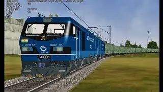 WAG 12 || India's 12000HP locomotive || MSTS Open rails