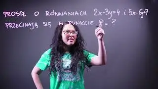 Punkt przecięcia dw&oacute;ch prostych w 60 sekund #15