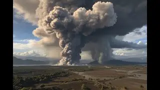 Taal Volcano Eruption Update|| Largest Eruption in 3 Years, Pyroclastic Flows Scorch 3 Km&sup2;