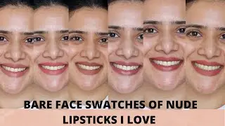 15 MUST HAVE NUDE LIPSTICKS FOR ASIAN /INDIAN SKIN | DRSMILEUP| #nudes