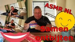 ASMR NL - samen ontbijten lekker gesmak en knauw geluiden - asmr Nederlands
