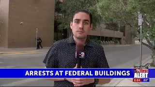 ABC-7 at 6: Demonstrations in El Paso against ICE enforcement