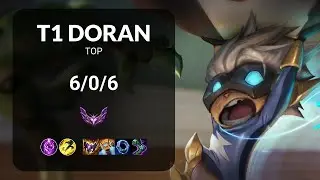 T1 Doran Kennen vs Ryze TOP - KR MASTER Patch 14.24