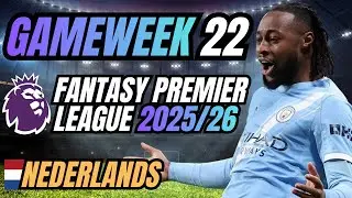 FPL GAMEWEEK 22 🚨 | 10K RANK 🏆 | Fantasy Premier League 2025/26 | Nederlands
