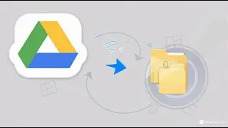 Google drive sync shared folders for offline use (Arabic).