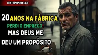 TESTEMUNHO CCB - PERDI O EMPREGO DE 20 ANOS… MAS ENCONTREI PROPÓSITO NO DESERTO | PODCAST
