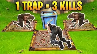 1 TRAP 3 KILLS! Epic Trap Trolling | Fortnite Best Stream Moments #2 (Battle Royale)