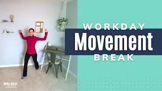 8-Minute Workday Movement Break | One Less Exercise Per Round