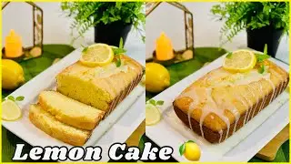 SOFT AND FLUFFY LEMON CAKE | How to Make Delicious Lemon Pound Cakes | Easy Recipes | Homemade