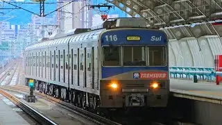 Trensurb - Série 100 TUE 116 em Fenac (Sentido Mercado).