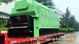 From Workshop to Shipment:6TPH Industrial Steam Boiler#machine #boiler #manufacturing #steamboilers