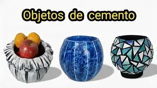 Iban a tirarlo… | 3 Tinajas de Cemento DIY | Upcycling@diyheees