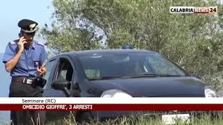 SEMINARA (RC): OMICIDIO GIOFFRE' 3 ARRESTI