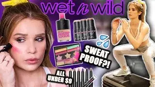 Testing *NEW* Wet n Wild SWEAT PROOF Makeup IN THE GYM!