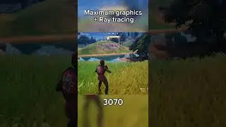 Max graphics + Ray tracing in Fortnite with 3070 #gaming #raytracing
