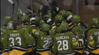 McMaster nets two in North Bay's OT win vs. Saginaw -- 1/21/18