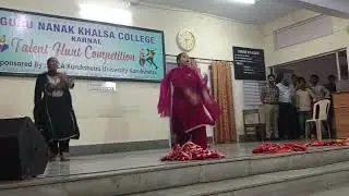 Gidha and Bhangra performance at guru nanak khalsa College ❤️❤️❣️❣️❣️