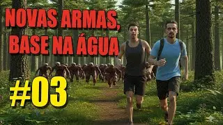 NOVAS ARMAS, BASE NA ÁGUA FINALIZADA E UM TÚNEL MISTERIOSO | Sons of the Forest #03