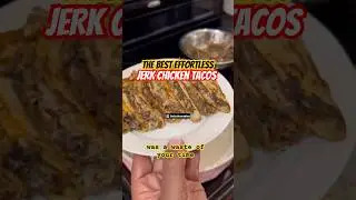 🇯🇲🌮 Jerk Chicken Tacos for the win! These are a MUST TRY!