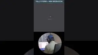 Подключите форму Tally к Webhook в N8N