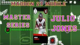 Прохождение серии Madden 21 Mobile Master! Хулио Джонс, общий рейтинг 80, уровень 1 и 2, эпизод 1