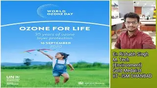 Happy World Ozone Day 2020 - OZONE FOR LIFE