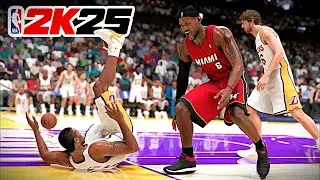 NBA 2K25 | LeBron Destroys Ron Artest | Christmas 2010: Heat vs Lakers | Xbox Series X [4K60 HDR]