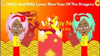 Molly And Milly Lunar New Years Of The Dragons🐉🏮