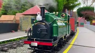 Roundhouse Engineering Small England 'Palmerston' First Run On Coombe Hill Railway - 4K