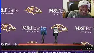 Ravens Fan Reaction John Harbaugh, Postgame Media Availability vs. Patriots