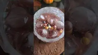 Коктейль в ледяном стакане 😲 #AtmosferaDecor #cocktail #creative #tutorial #Ice