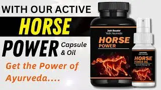 Ayurvedic Horse Power Nutrition Capsule with Oil for Men Health Supplement