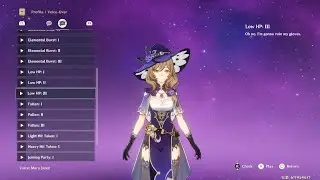 Lisa's low HP Voice-Overs - Genshin Impact