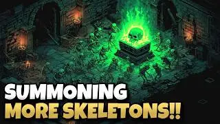 I Went Back to Beat This Skeleton Summoner Roguelike! | Skull Horde