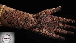 Traditional Heavy Bridal Mehendi for Wedding Bride New Backhand Mhendi design ❤️
