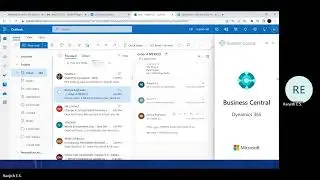 Create sales order from outlook. AI enabled feature in Business Central