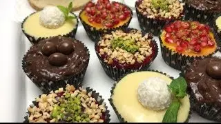 Kalabalık Misafire Çeşit Çeşit Cheesecake Tarifi (Tüm püf noktalarıyla sipariş aldığım tarif)