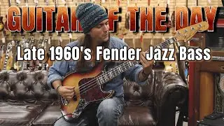 Fender Jazz Bass Sunburst конца 1960-х | Гитара дня