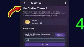 Don&rsquo;t Miss These 8 | Tapswap Code | Don&rsquo;t Miss These 8 Hot Products for Dropshipping in 2025