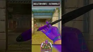 Skeleton Knife | Ultraviolet - Concept - CS:GO Shorts