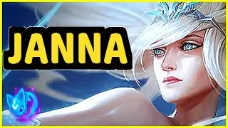 JANNA VS LUX SUPPORT GAMEPLAY