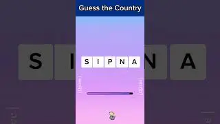 Guess the Country | Scramble words | Word Quiz |