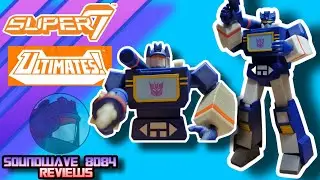 Super7 Ultimates! Transformers SOUNDWAVE Review