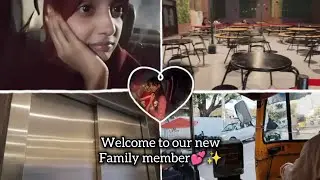 Welcome to our new family member💕✨..! Finally the wait is over❤️‍🩹..! Uzmakhanvlogs..!!