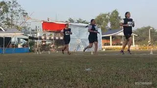 Ambika nagar West Bengal police lady constable running. 09/01.2026🔥🔥#police #wbp #ladyconstable 
