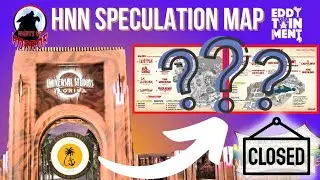 HHN 2022 Speculation Map Breakdown & Saying Goodbye to an Old Friend | East VS West